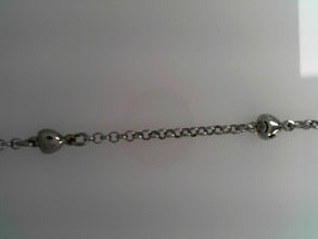 Silver anklet