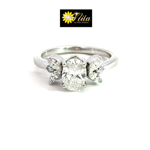Lab Grown Diamond Engagement Ring