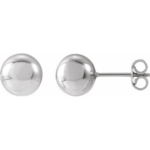 Precious Metal (No Stones) Earring