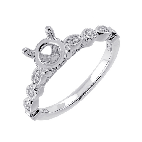 Diamond Semi-Mount Ring