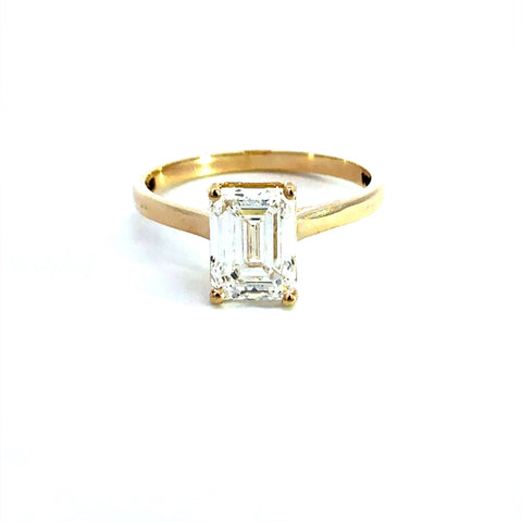 Lab Grown Diamond Engagement Ring