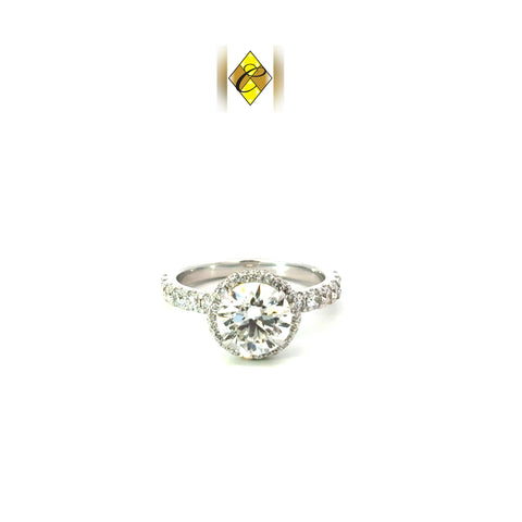 Lab Grown Diamond Engagement Ring