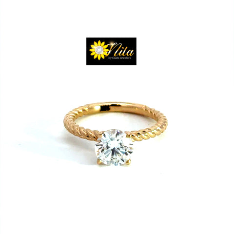 Lab Grown Diamond Engagement Ring