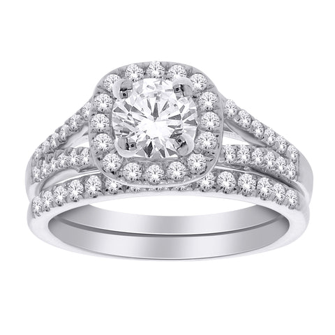 Lab Grown Diamond - Wedding Set