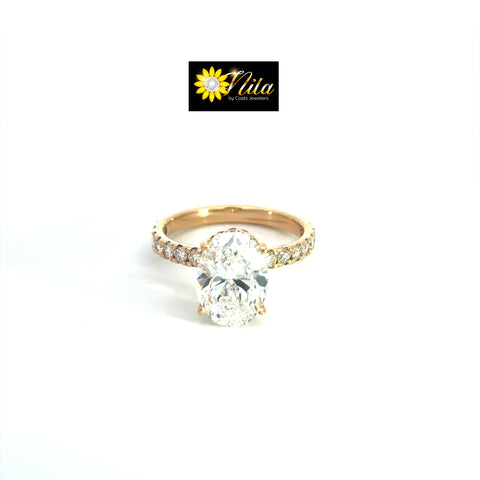 Lab Grown Diamond Engagement Ring