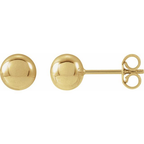 Precious Metal (No Stones) Earring