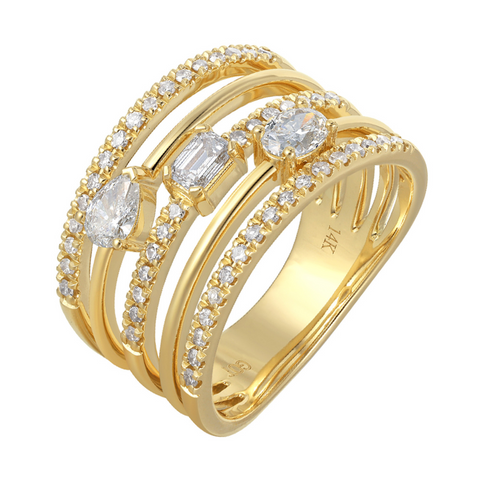 Diamond Fashion Rings - Women'