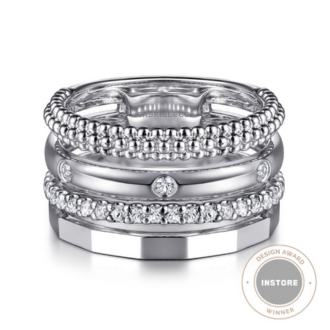 Silver Rings with Stone