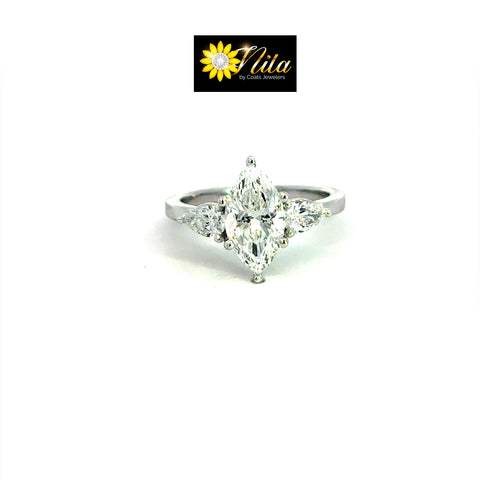 Lab Grown Diamond Engagement Ring