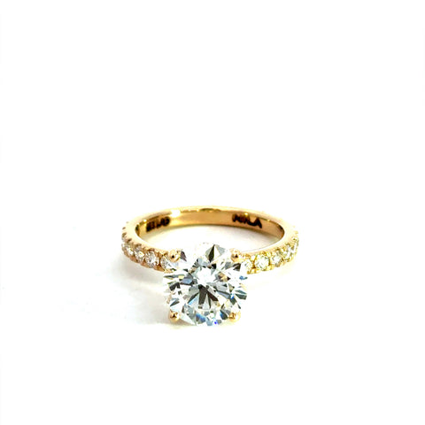 Lab Grown Diamond Engagement Ring