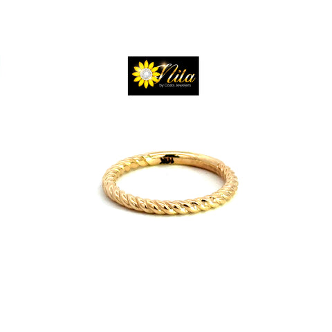 Precious Metal (No Stones) Wedding Bands  -  Women'