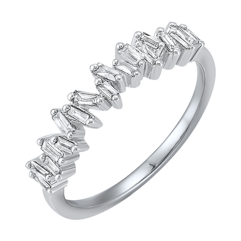 Diamond Wedding Bands  -  Women'