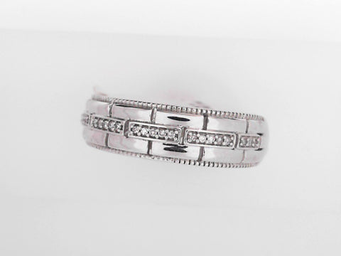 Diamond Wedding Bands - Men'