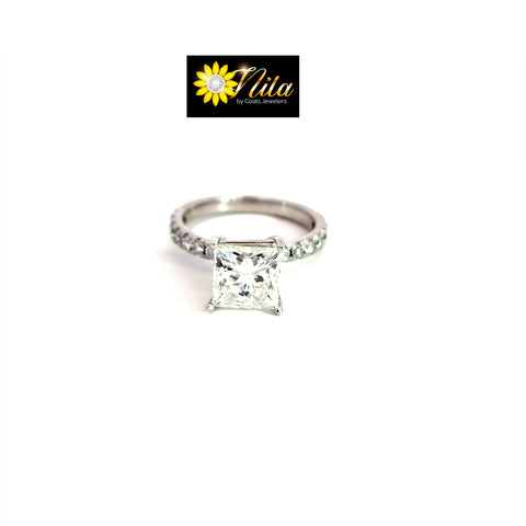 Lab Grown Diamond Engagement Ring