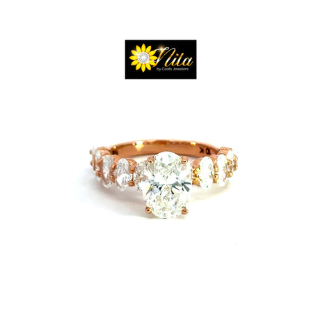 Lab Grown Diamond Engagement Ring