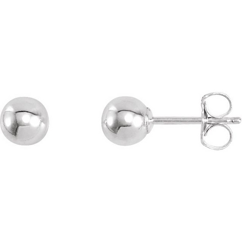 Precious Metal (No Stones) Earring