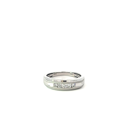 Diamond Wedding Bands - Men'