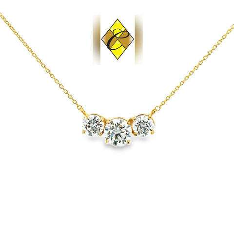 Lab Grown Diamond Necklace