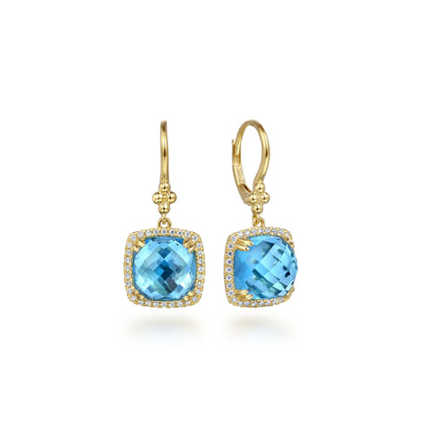 Colored Stone Earring