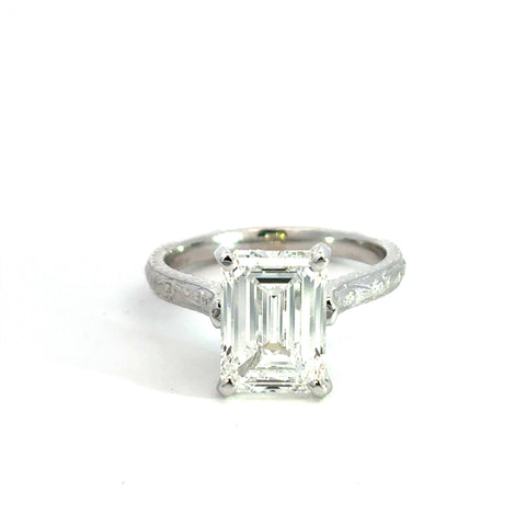 Lab Grown Diamond Engagement Ring