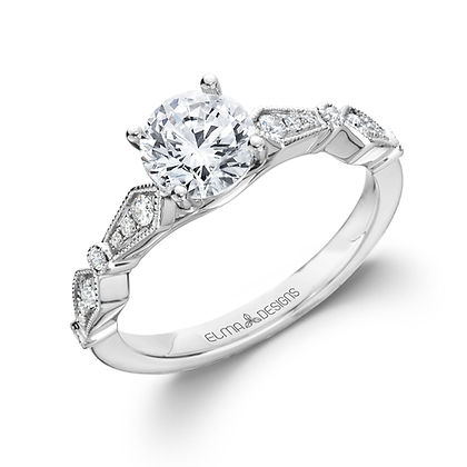 Diamond Semi-Mount Ring