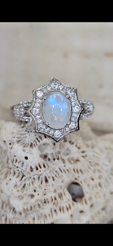 Silver Rings with Stone