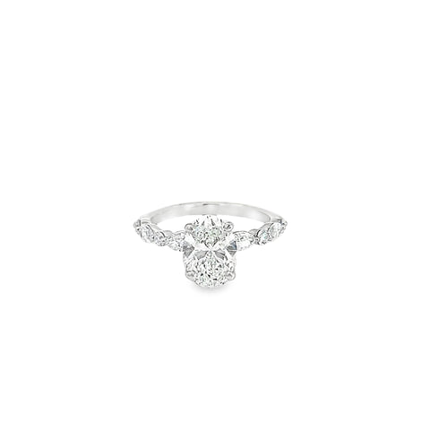 Lab Grown Diamond Engagement Ring